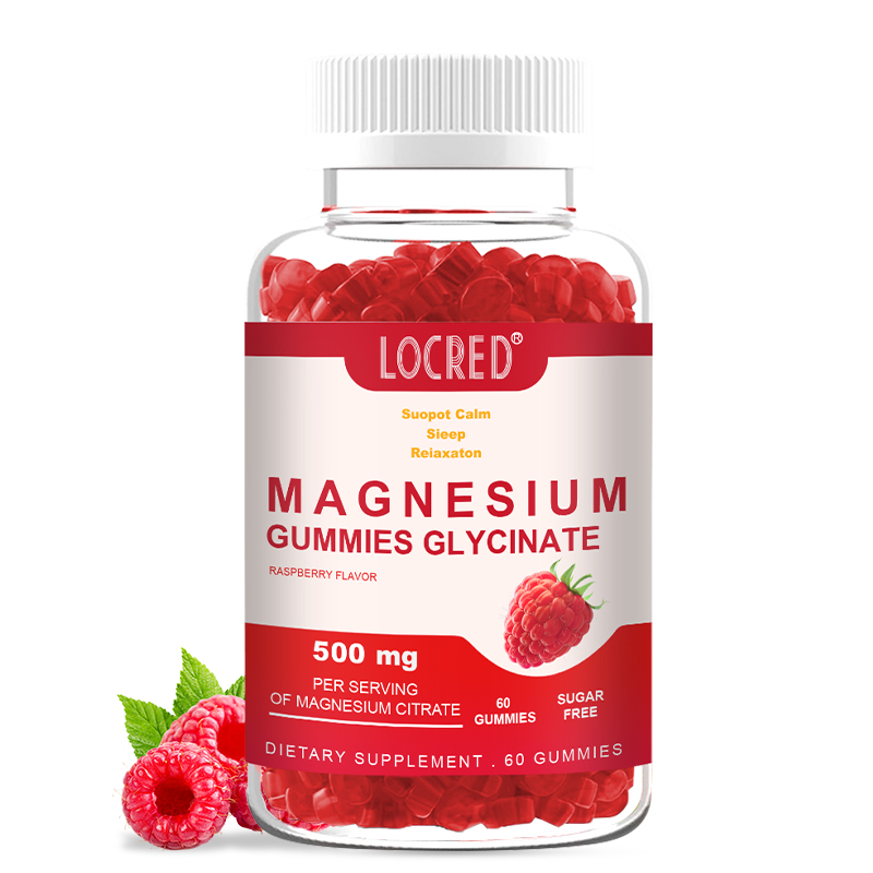 Private Label 500mg Suger Free Dietary Supplement Magnesium Gummies Glycinate-copy-66800ff6ab990