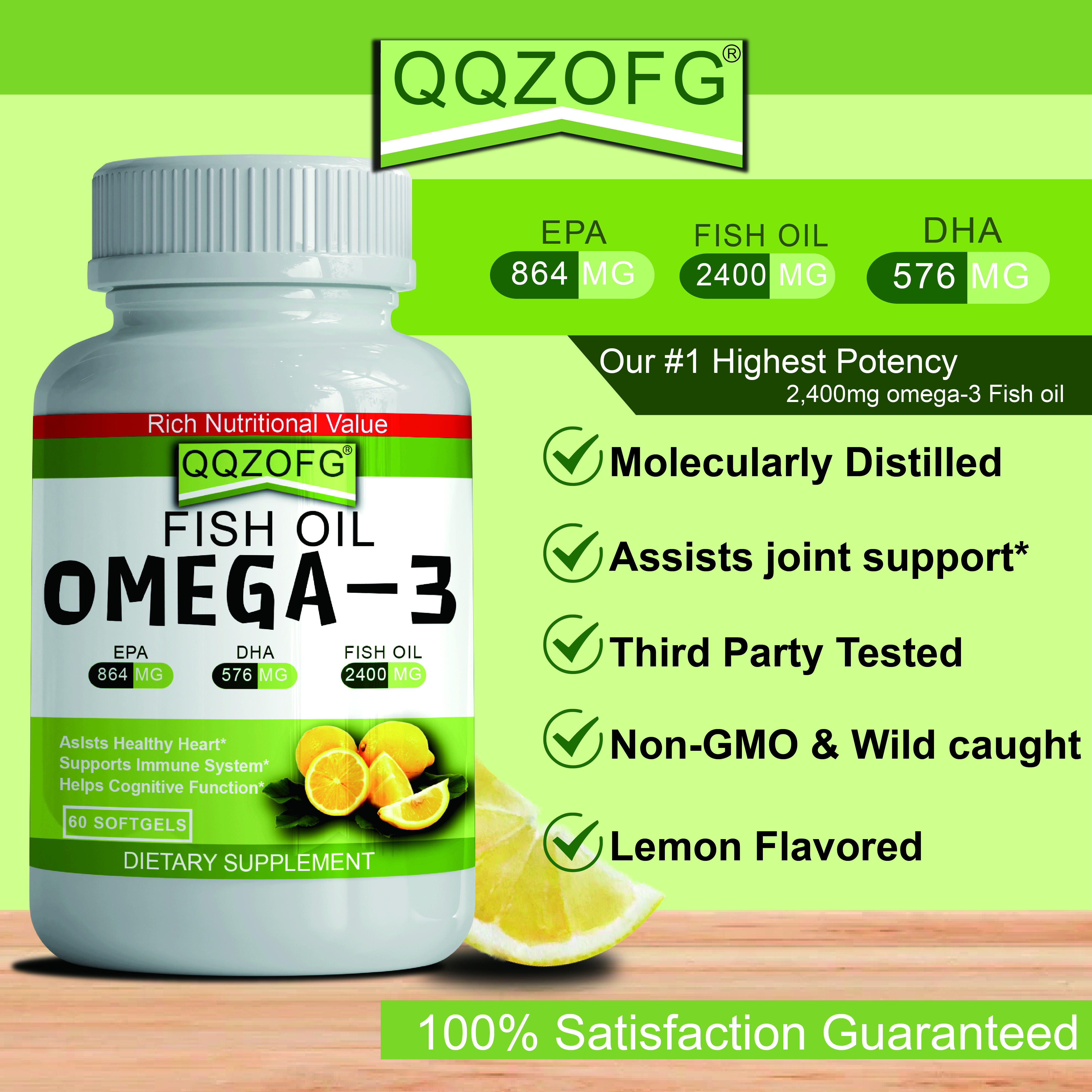 Factory  Vitamins Dietary Supplements  Omega-3 Fish Oil Softgels