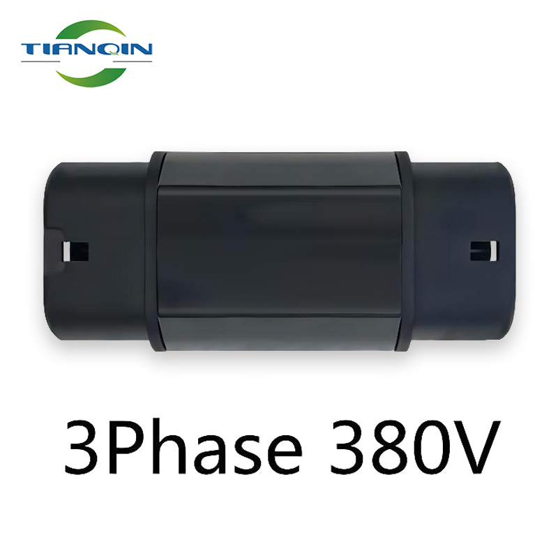 EV charger connector adaptor 16A 32A Single phase GBT to Type 2 adapter