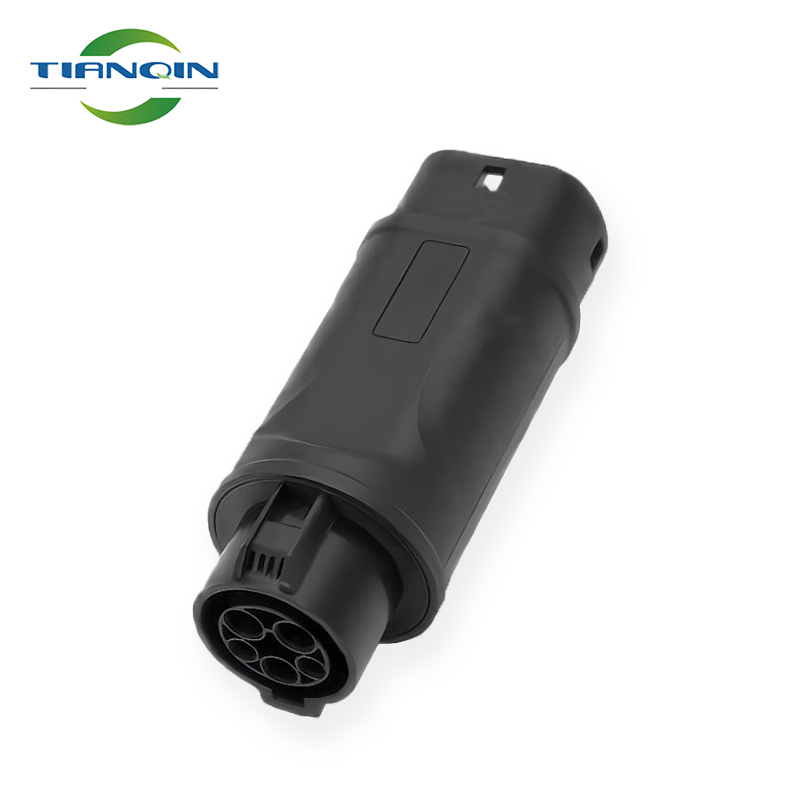 EV Charger Connector Type 1 to Type 2 Adapter Electric Vehicle Charging Adapter SAE j1772 to IEC62196 EV Charging Adaptor