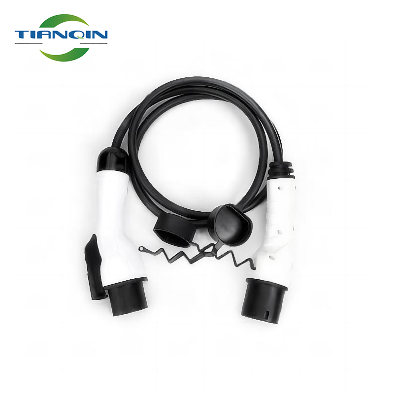 Gbt to type2 32a 220v 7kw ac fast charging ev charger cable gbt to type 2 ev charging cable