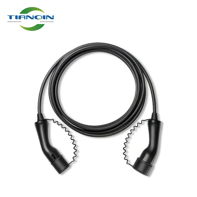 Type 2 charger cable ev car 5m type 2 to gbt ev charging cable typ2 charging cable 22kw