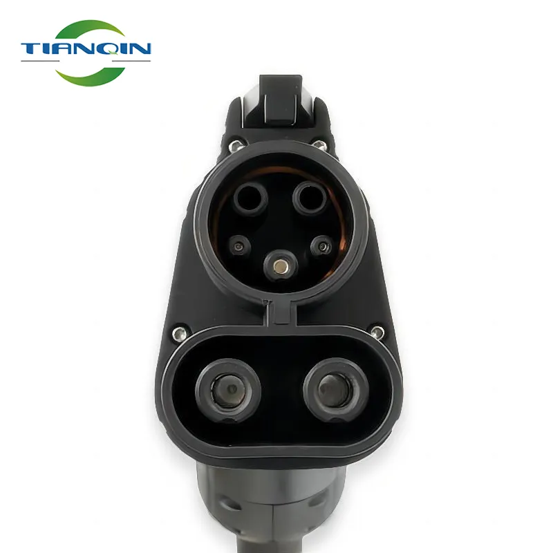 Ccs2 To Ccs1 Combo2 To Combo 1 DC EV Adaptor with 0.35M Cable 150A 1000V DC Fast Charging CCS2 to CCS1 Connector for J1772 Cars