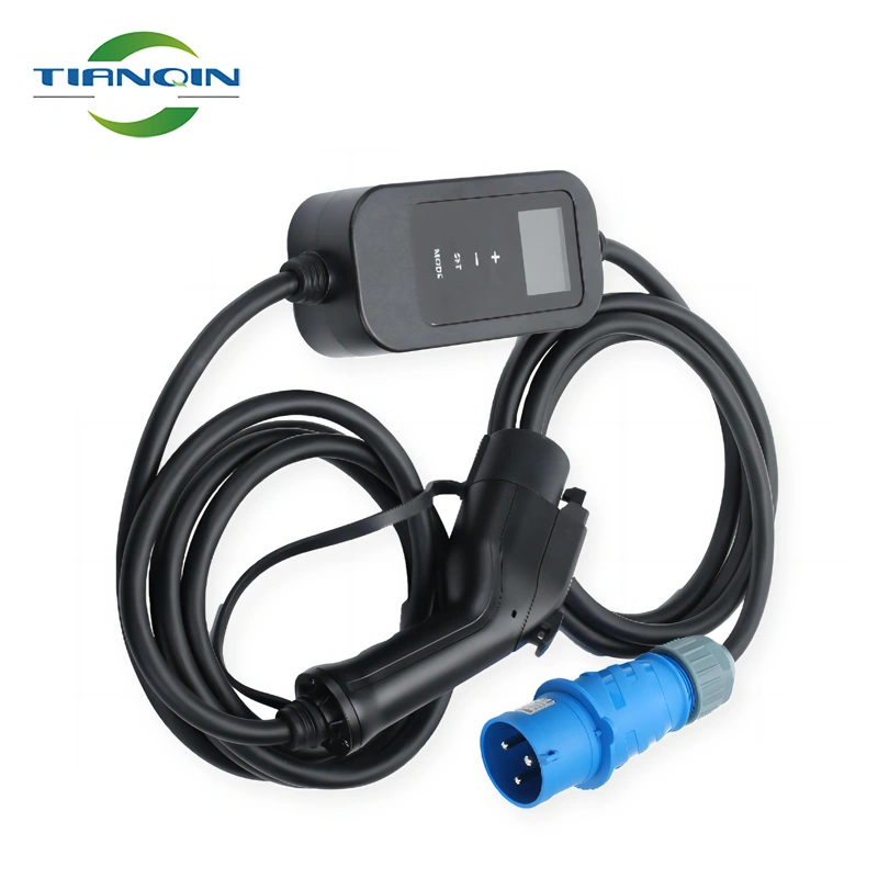 Manufacturers direct sales 3.5kw 16A or 7kw 32A Type 1 portable electric car charger