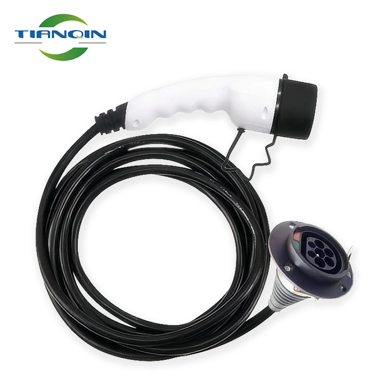 Ev charger cable type 2 connector ev plug to socket