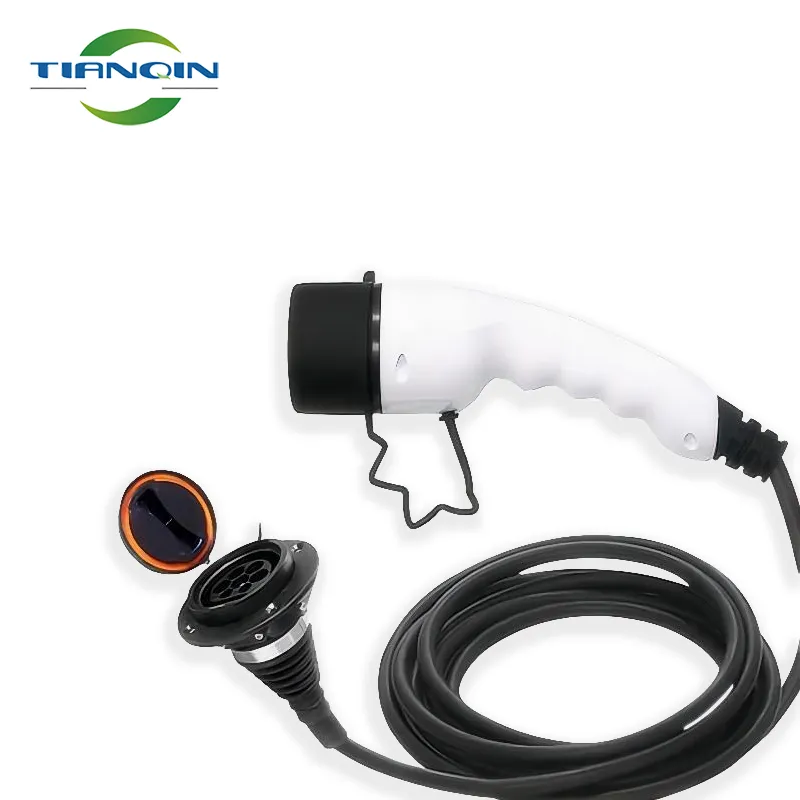 Ev charger cable type 2 connector ev plug to socket