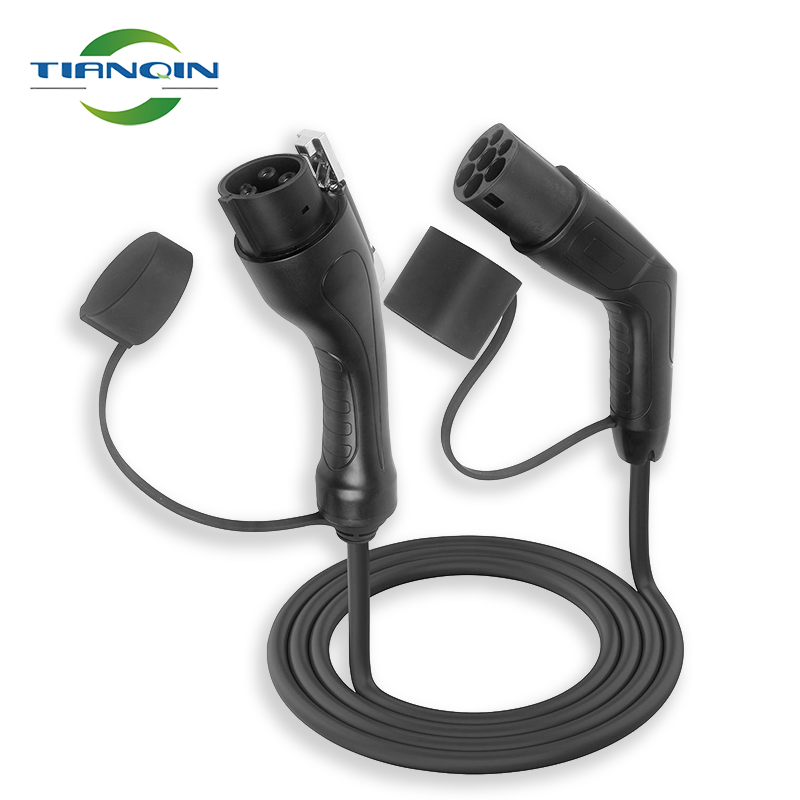 Portable 32A 7.2KW EV Charging Cable Type 2 To Type 1 For Electric Vehicle Hybrid