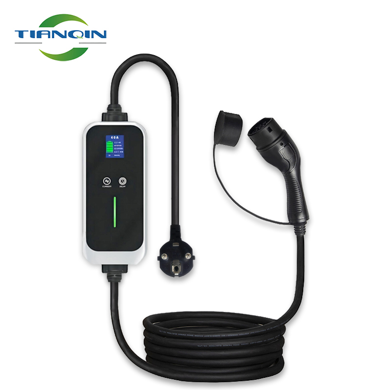 32A 7kw Charging TYPE 2 Electric Car Charger Portable EV Charger