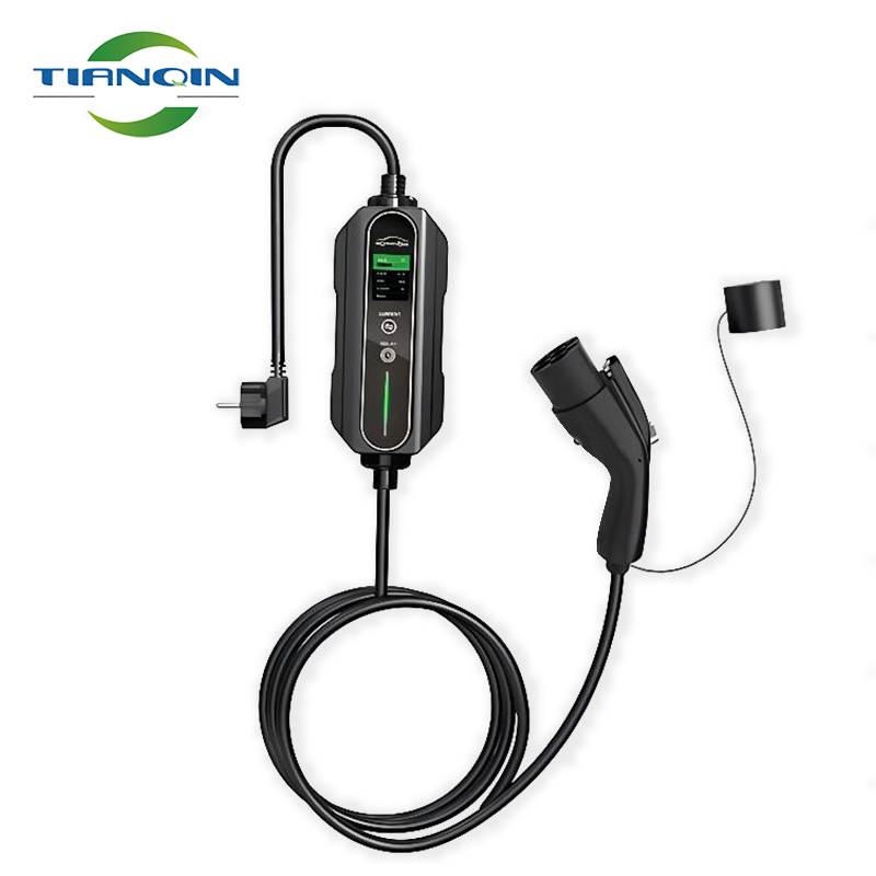 With reservation function, suitable for T2/T1/GBT 7kw portable electric car charger