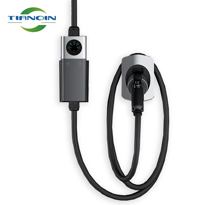 Portable EV Charger 3.5KW 7KW 11KW 22KW Type 2 Wifi App Control Adjustable Current Mode 2 AC Charging Station
