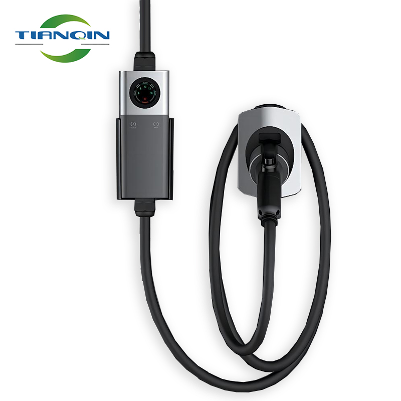 Portable EV Cargador 3.5KW 7KW 11KW 22KW Type 2 Wifi App Control Adjustable Current Mode 2 AC Charging Station