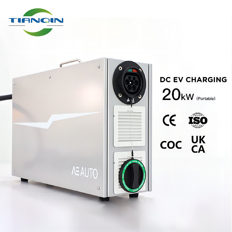 Dc Portable Movable Battery Cargador Movable DC Fast Charging Station 20kw portable type dc quick charger