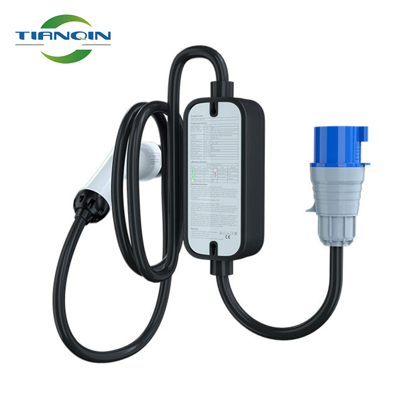 New energy electric vehicle charging gun 3.5KW/7KW on-board charging portable EV charger