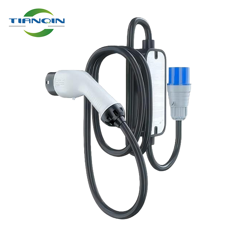New energy electric vehicle charging gun 3.5KW/7KW on-board charging portable EV charger