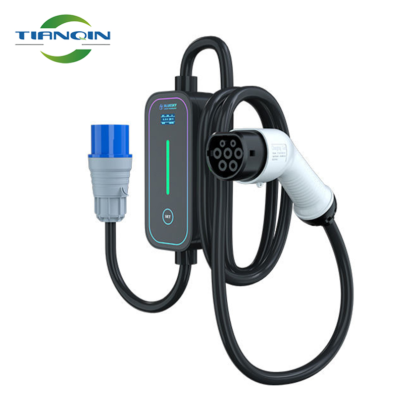 New energy electric vehicle charging gun 3.5KW/7KW on-board charging portable EV charger