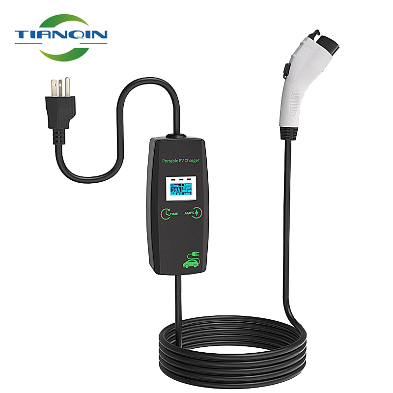 Portable EV Electric Vehicle شاحن Type 2 Cable 62196 Car وطن Fast Charing