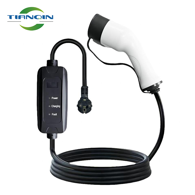 Pilot lamp household GBT AC 220V 3.5kw 7kw level2 portable ev charger
