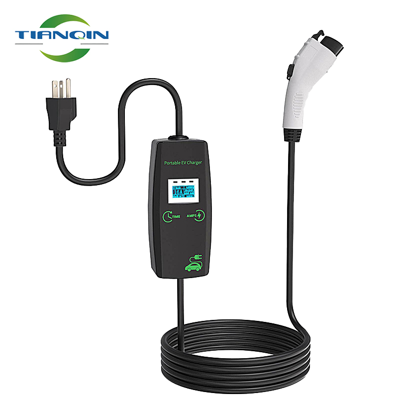 Portable EV Electric Vehicle Charger Type 2 Cable 62196 Car Home Fast Charing