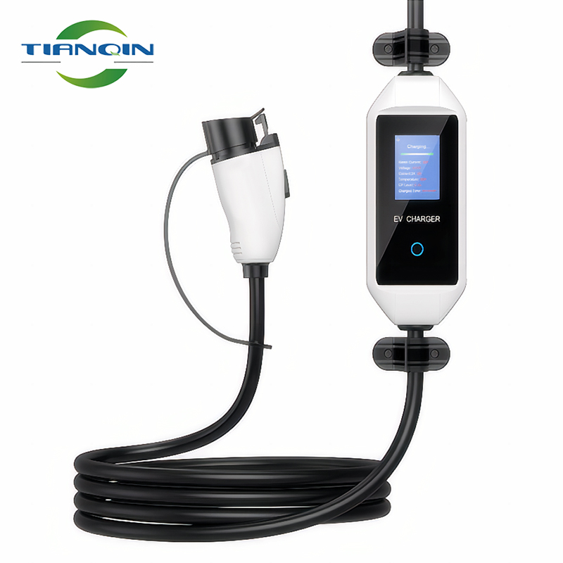 Ev charger 3KW 3.5KW 7W type 2 portable ev charger 32a ev charger cable app wifi card for home men women