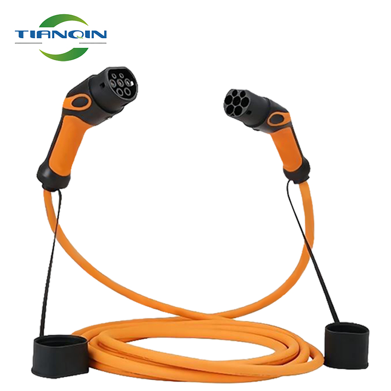 11kw 22kw 16A 32A Tipo 2 a Tipo 2 Color personalizado Modelo 3 Cable de carga EV Cable de TPU de 32A Cable de carga EV