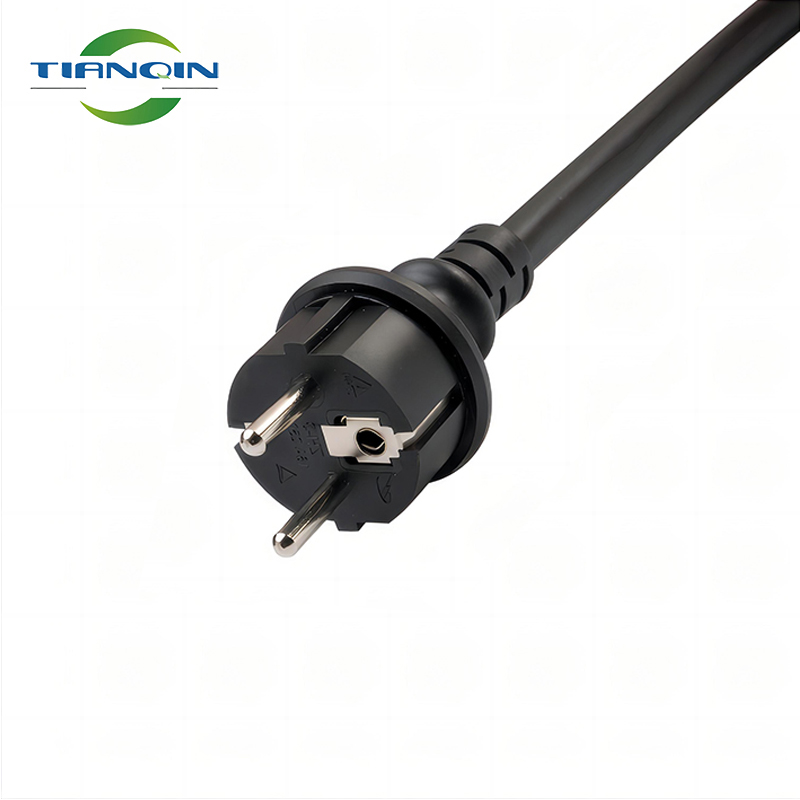 Heavy Duty Industrial 3 Phase 16A CEE Male to Schuko Plug Soquete EV Carregador Charging Converter Extension Cable for Caravan