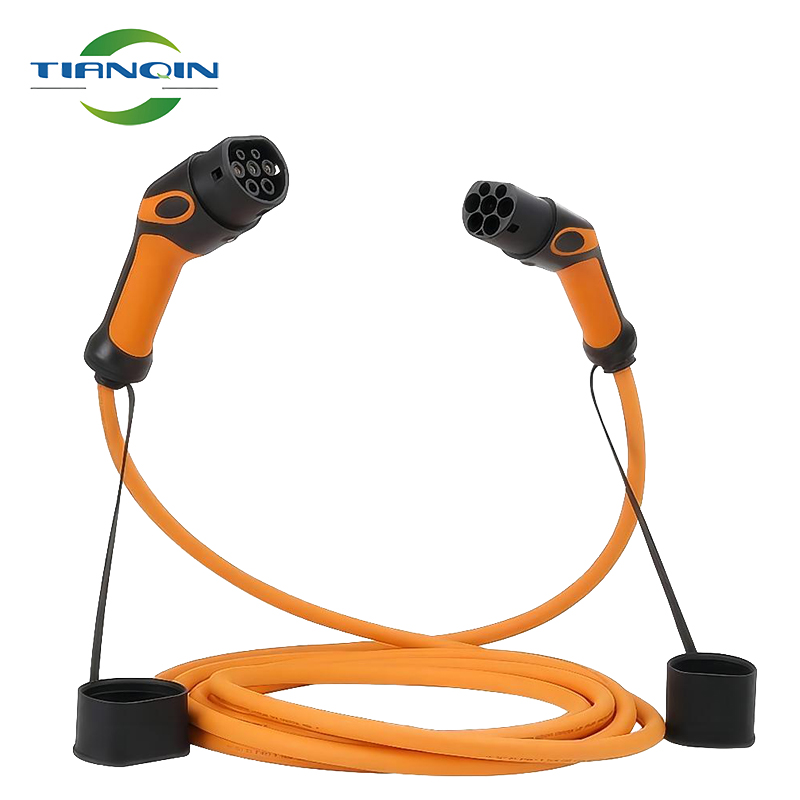 1 Phase 3 Phase 16A 32A Portable EV Car Обвинитель Extension Cable EV Connector Type 2 To Type 2 EV Charging Cable