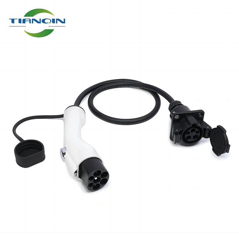 7kw 32A Ev Carregador Connector Type 1 to G/bt Adaptador 3.5KW 220V Gbt Ev Carregador Plug