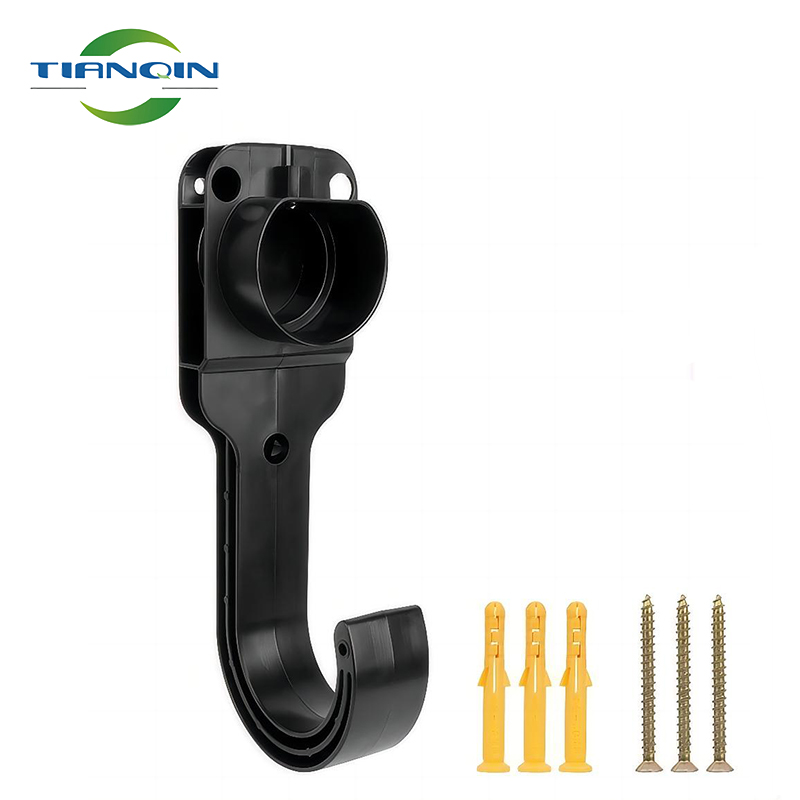 For Type 2 Connector EU Plug Universal Wall Mount Bracket EV Charger Cable Holder For Electric Car Charging Gun Head Socket
