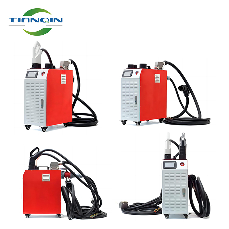 45kW DC Fast Cargador CCS DC Charging Station Portable Movable EV Charging CHAdeMO GBT CCS2 CCS1