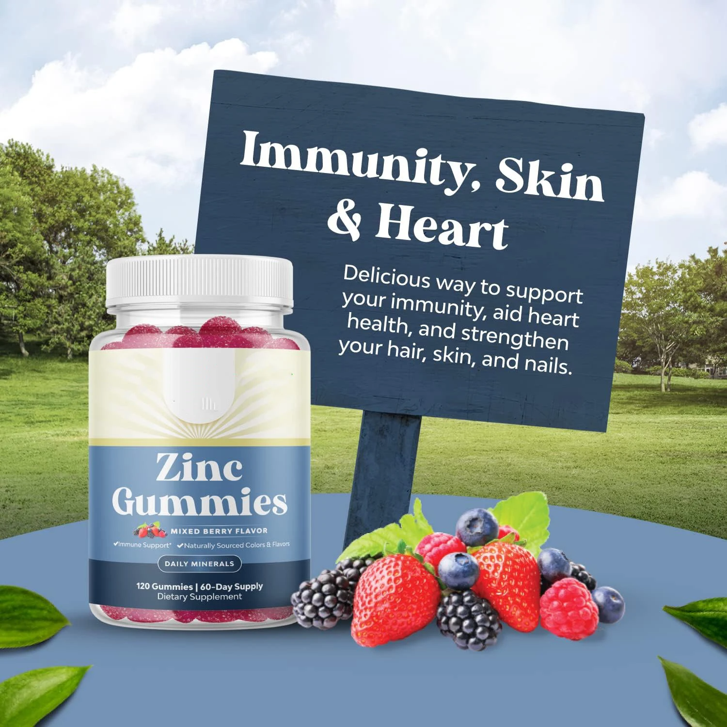 Extra Strength Zinc Gummies --Immunity Gummies