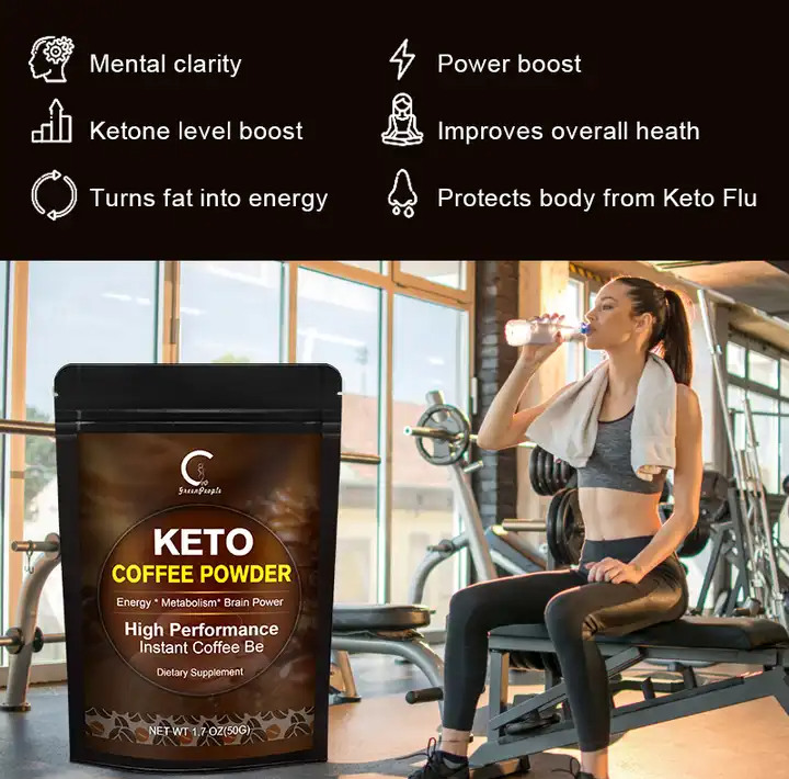 Hot Sale Hoogwaardige Keto-koffie: gezonde afslankpartner