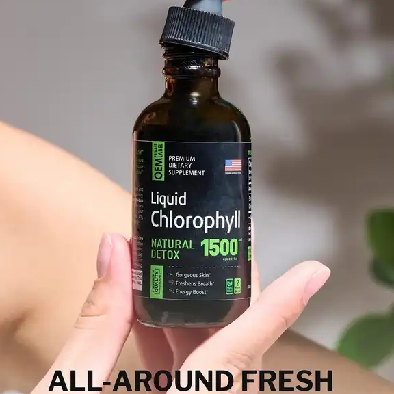 Vloeibare Druppels Biologisch Chlorofyl