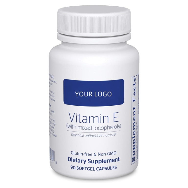 Vitamin E | Antioxidant Supplement to Support Cellular Respiration and Cardiovascular Health* | 90 Softgel Capsules