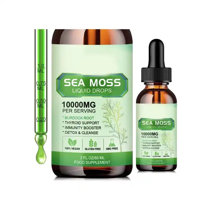 Sea Moss Liquid Drops supplement