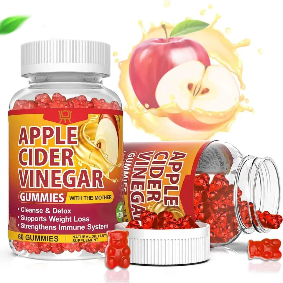 Apple Cider Vinegar Gummies Of Weight Loss Gummies with Fat Burning Pure Extract Garcinia Cambogia Gummies