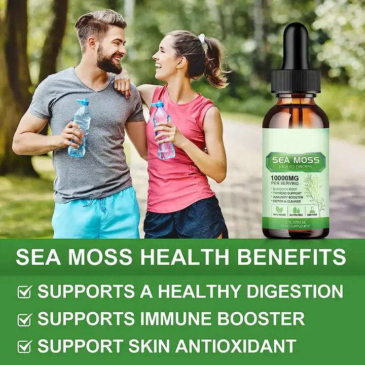 Sea Moss Liquid Drops supplement