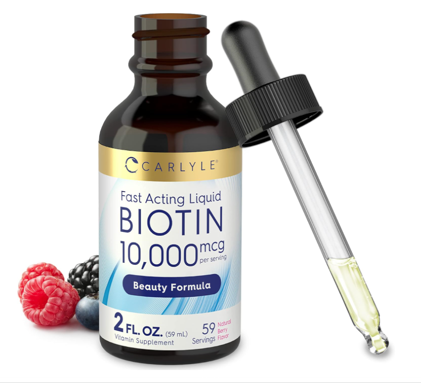 Liquid Biotin Extra Strength Gel Drops