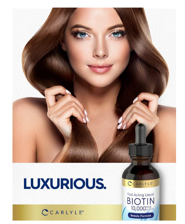 Liquid Biotin Extra Strength Gel Drops