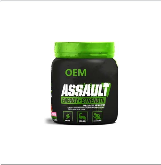 OEM Private Label assault sport preworkout protein powder with high potency supplement