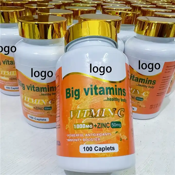 OEM Hot Selling  Collagen Big Vitamin C Vitamnins Tablet Health Body Caplets with high quality