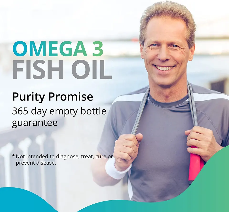 OEM Omega 3 Capsules Vegan DHA EPA 2500mg Supplement Immune Deep Sea Fish Oil Softgel Capsules