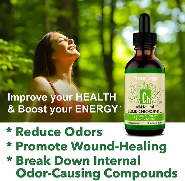 Chlorophyll Liquid Drops Detox Drops