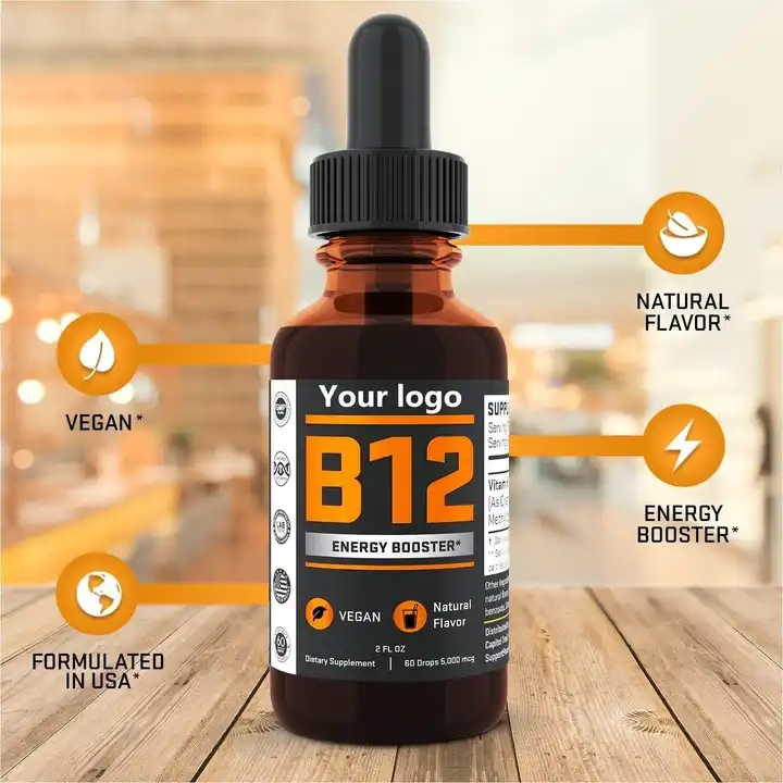 Vitamine B12 sublinguale druppels