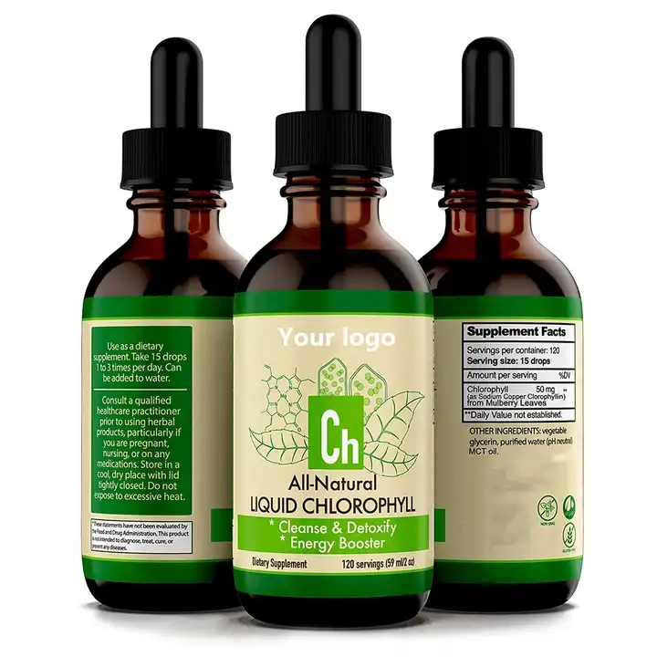 Chlorophyll Liquid Drops Detox Drops