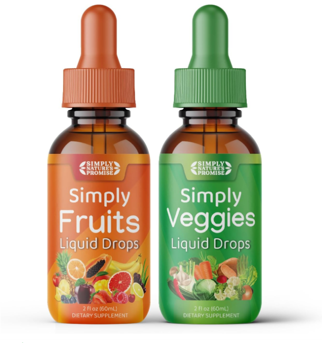 Fruit and Vegetable Supplements Of Liquid Drops