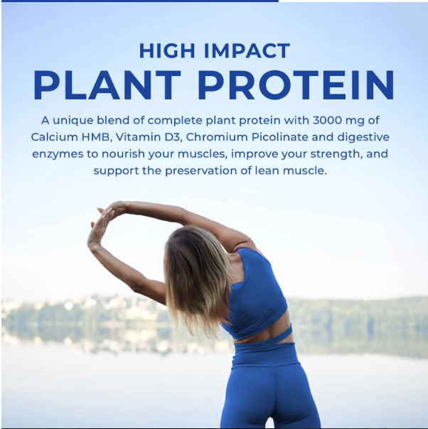 OEM Private Label Plant-based protein powder with HMB High plant protein Sugar-free glugen-free KETO supplement