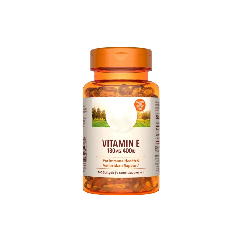 Hot selling high quality manufacturer OEM vitamin E soft capsule Supports immune and antioxidant health