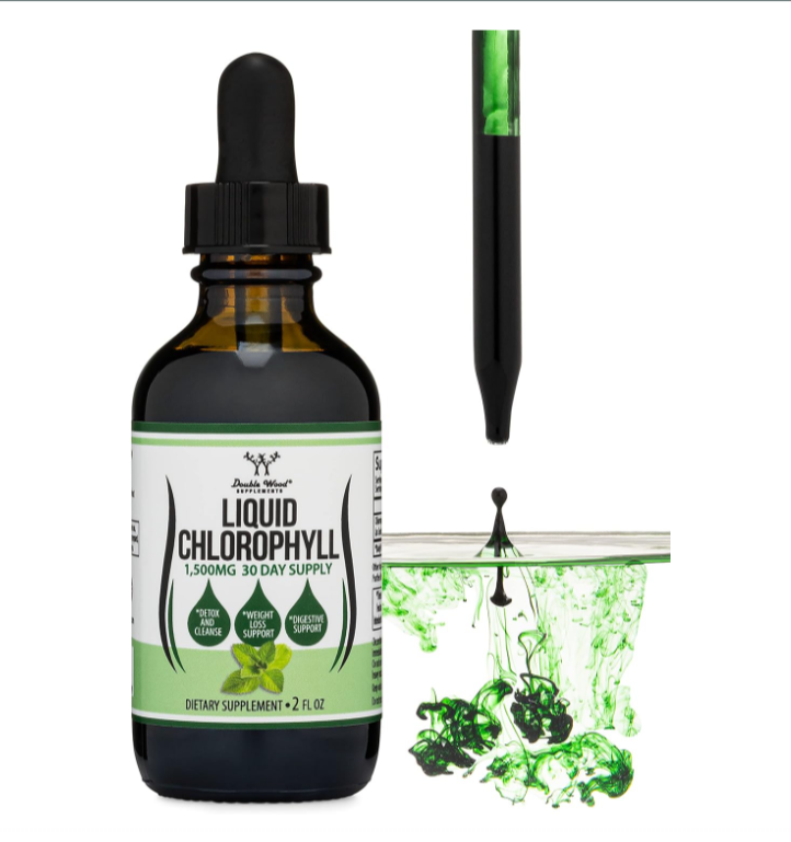 Peppermint Flavored Liquid Chlorophyll Drops