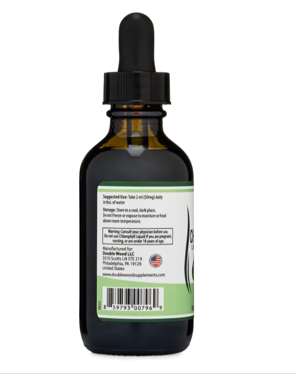 Peppermint Flavored Liquid Chlorophyll Drops